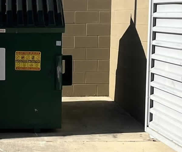 Dumpster Pad Cleaning