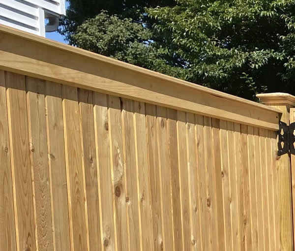 Wood Fence Pressure Washing
